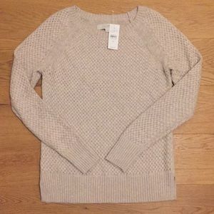 NWT Loft wool blend sweater
